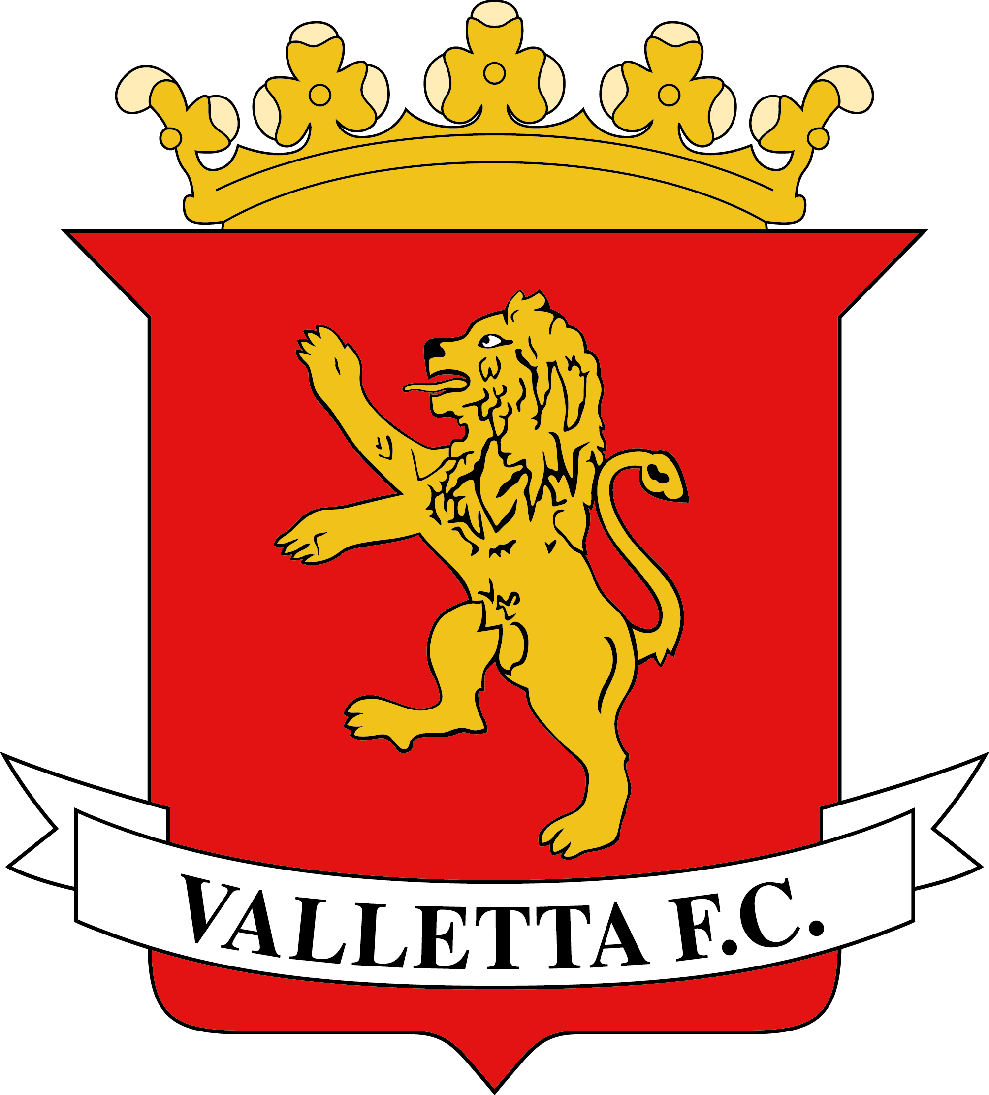 Valletta Fc Soccer Logo, Sports Logo, Malta, Professional - Valletta Fc Logo (2009x2224), Png Download