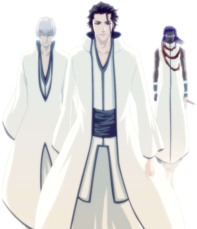 Os Planos Do Aizen Se Baseavam Em Tomar Conta Da Central - Sosuke Aizen And Gin (850x1000), Png Download