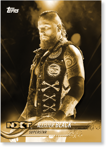 2018 Topps Wwe Aleister Black - Poster (700x700), Png Download