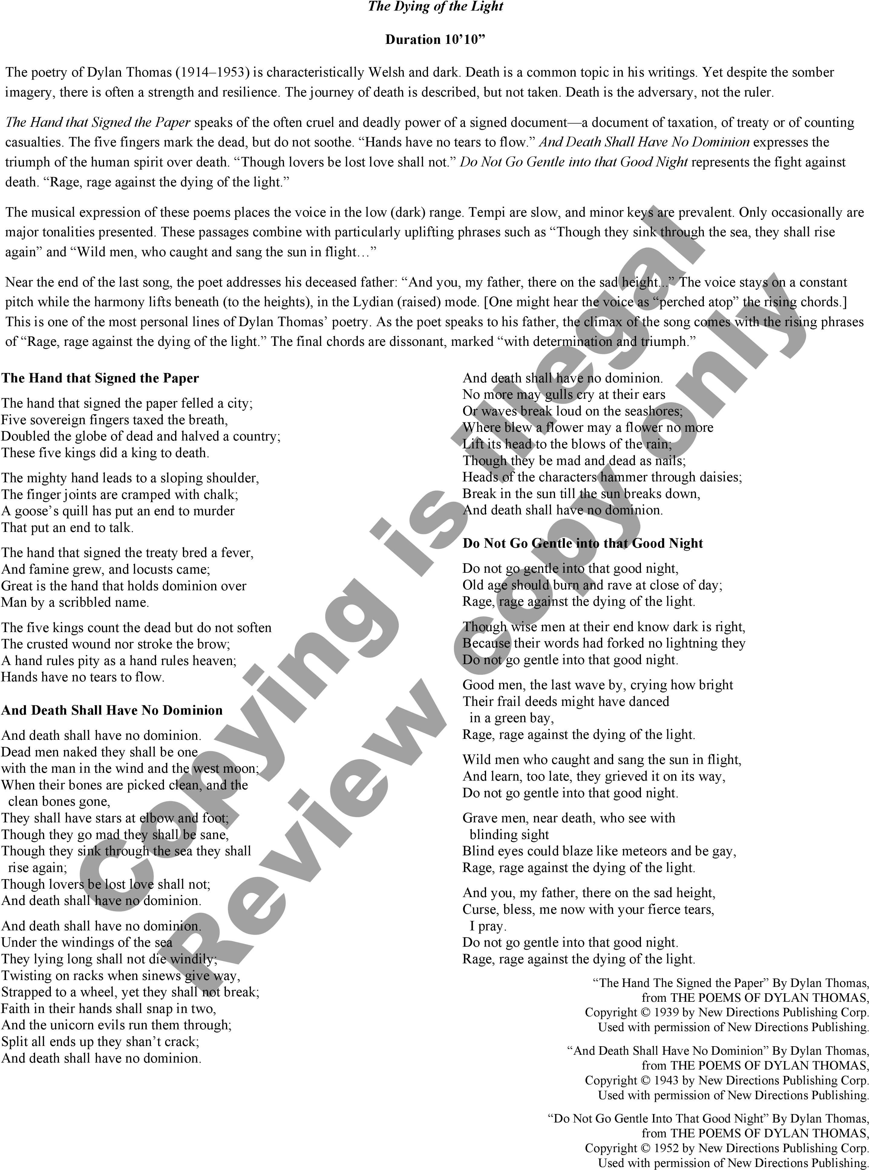 The Dying Of The Light Thumbnail (3240x4320), Png Download