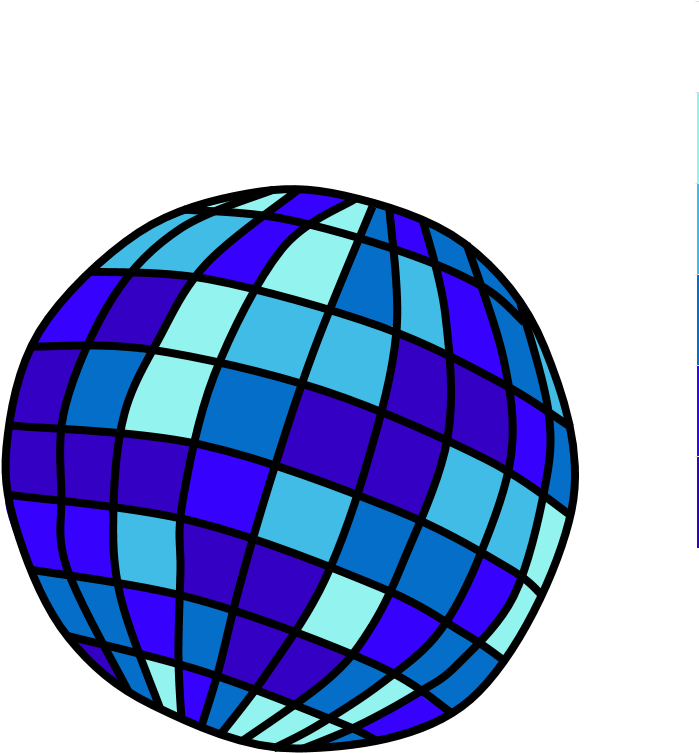 Disco Ball, Blue, Png - Circle (816x1056), Png Download