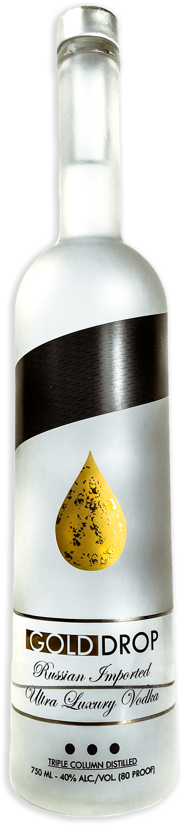 Buy Now - Gold Drop Vodka (978x1500), Png Download