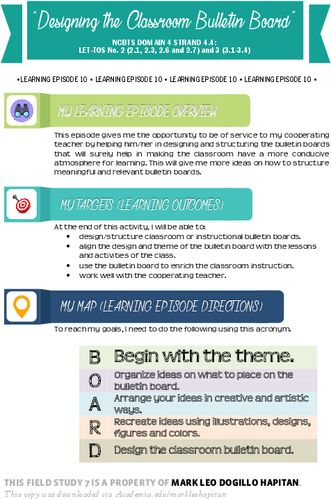 Pdf - My Practice Teaching Episode 7 (612x792), Png Download