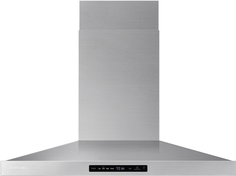 Image For Samsung Chimney Style Range Hood - Chimney (519x804), Png Download