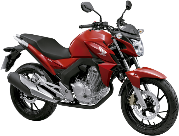 Moto Honda Png - Yamaha Fz Red (700x547), Png Download
