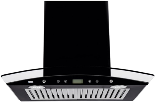 Essnova C Glass Touch Chimney Image - Hindware Kitchen Chimney (600x600), Png Download