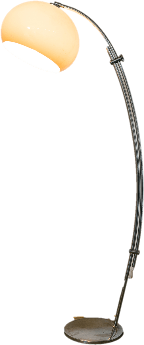 Arc Floor Lamp 1960 S - Paragliding (853x1280), Png Download