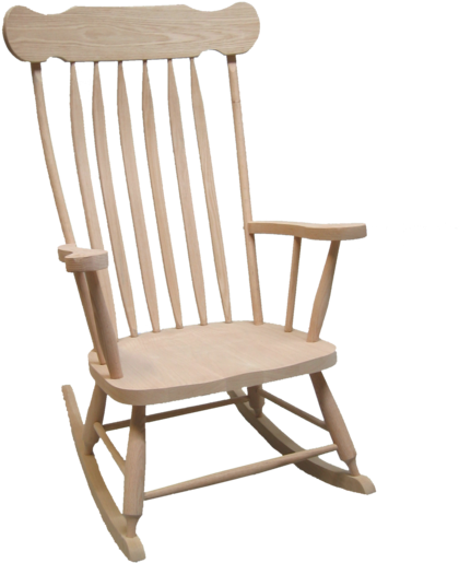 Boston Rocking Chair - Rocking Chair (480x640), Png Download