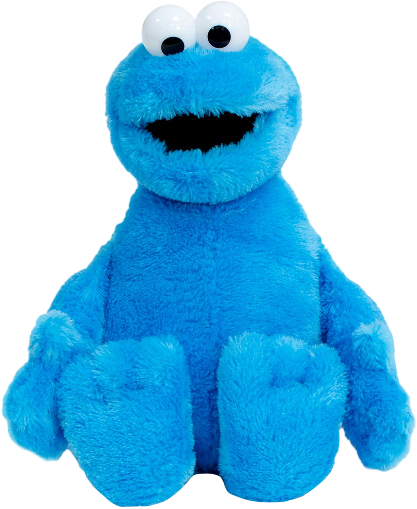 Sesame - Stuffed Toy (859x1048), Png Download