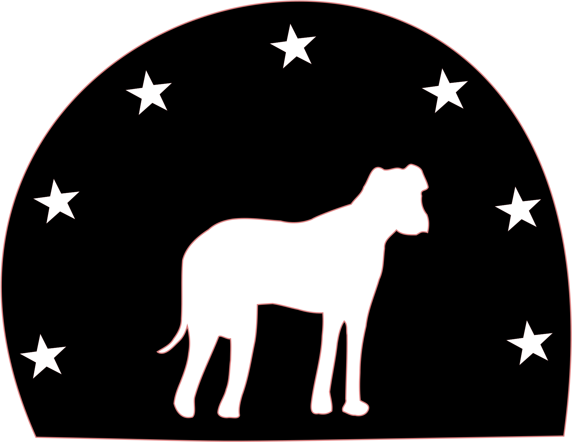 This Free Icons Png Design Of Dog-silhouette (2400x1600), Png Download
