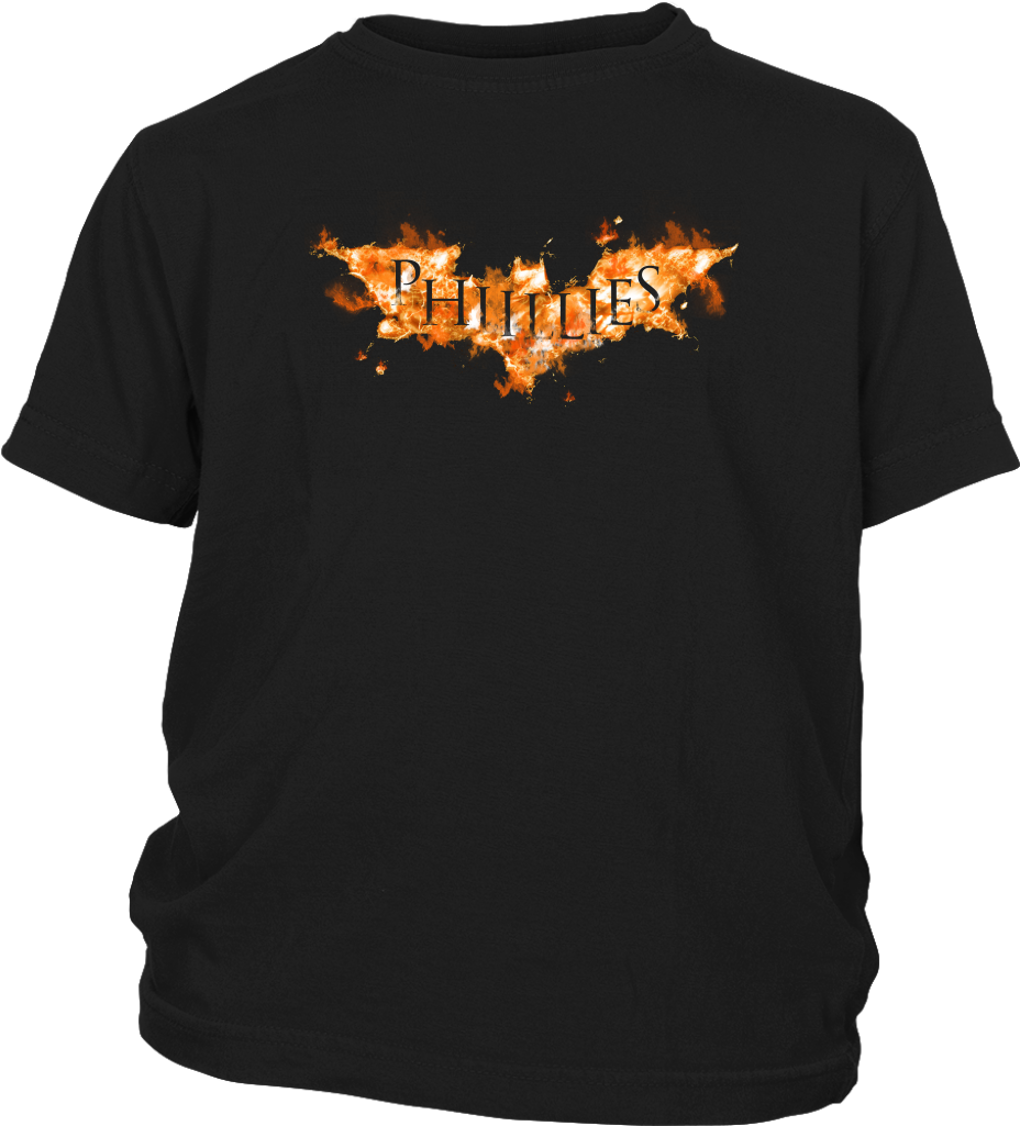 Mlb Philadelphia Phillies Batman Baseball Sports Shirt - Shirt (1024x1024), Png Download