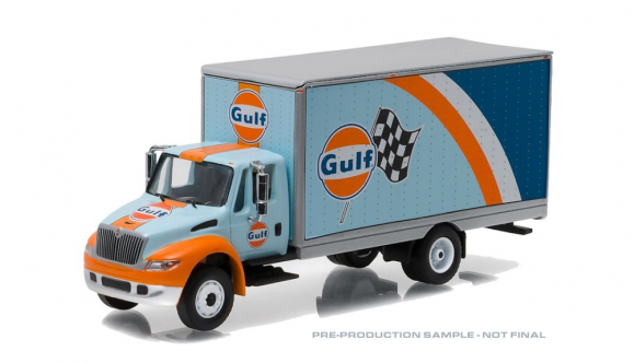 Greenlight 1/64 2013 Gulf Oil International Durastar - Greenlight Heavy Duty Series 7 (578x578), Png Download