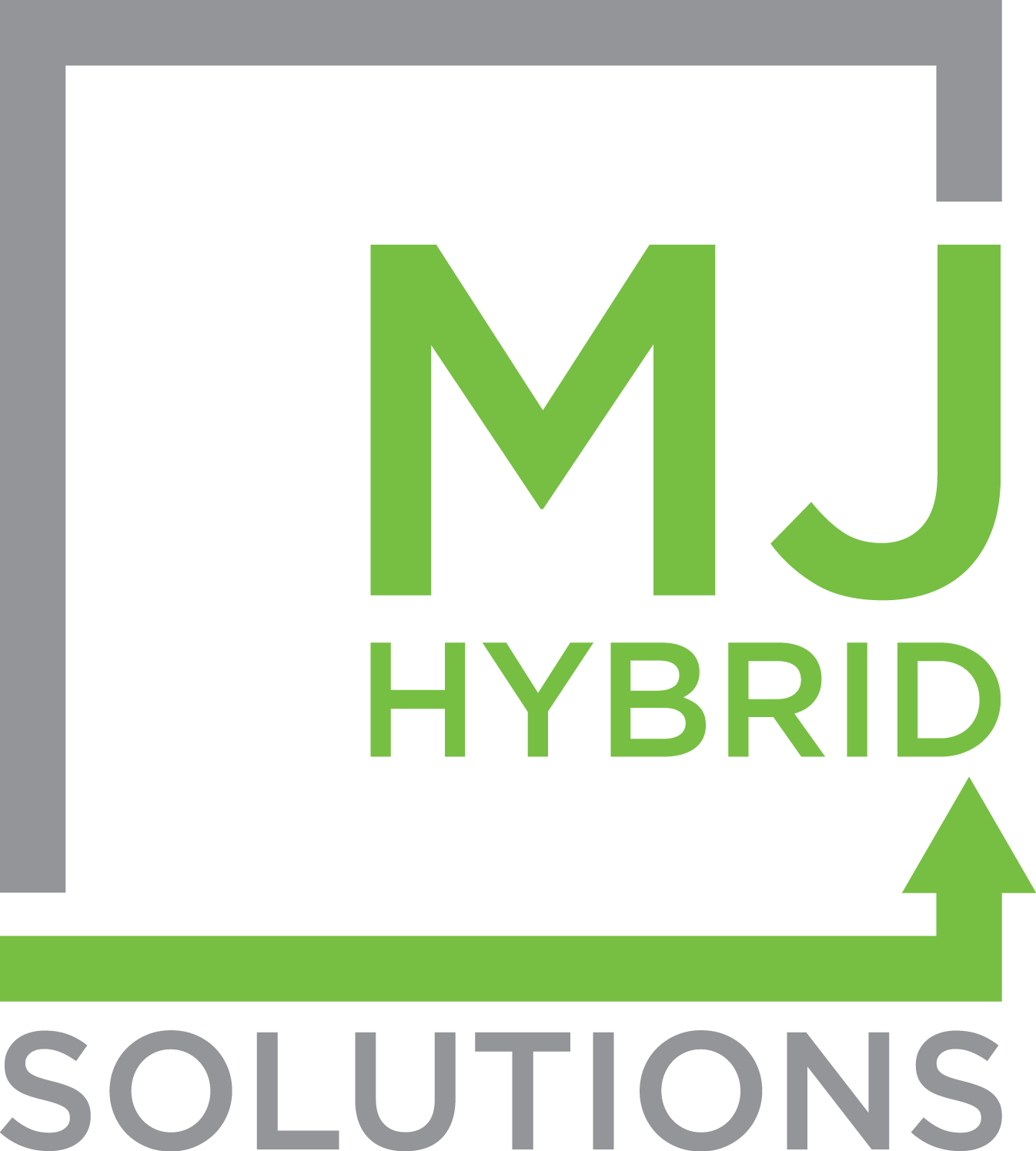 Agency That Combines Eye Catching Visuals With Powerful - Mj Hybrid Solutions Logo (1346x1496), Png Download