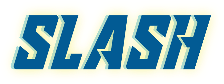 The Slash Performs An Irregular Action Which Mimics - Electric Blue (1000x595), Png Download