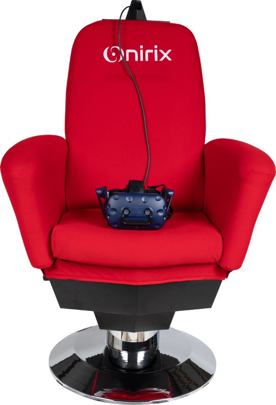 Onirix Vr Swivel Chair - Barber Chair (545x800), Png Download
