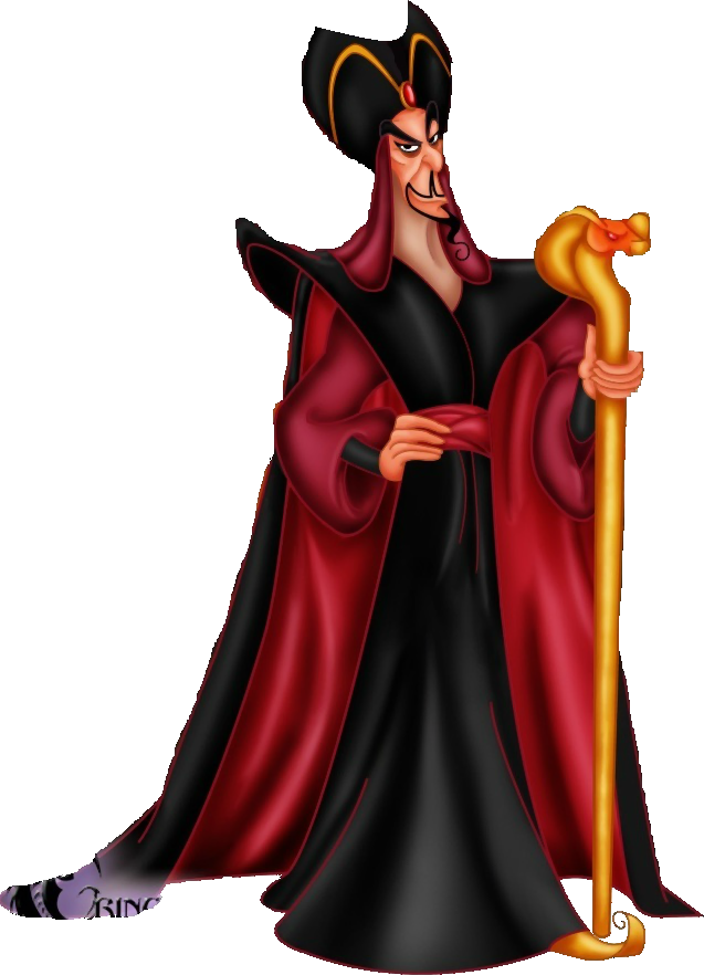 Jafar Png Free Download - Dr Facilier Vs Jafar (637x882), Png Download
