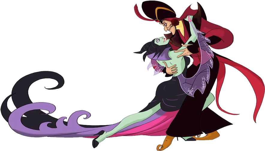 Steampunk Clipart Halloween - Maleficent And Jafar Poster (900x524), Png Download