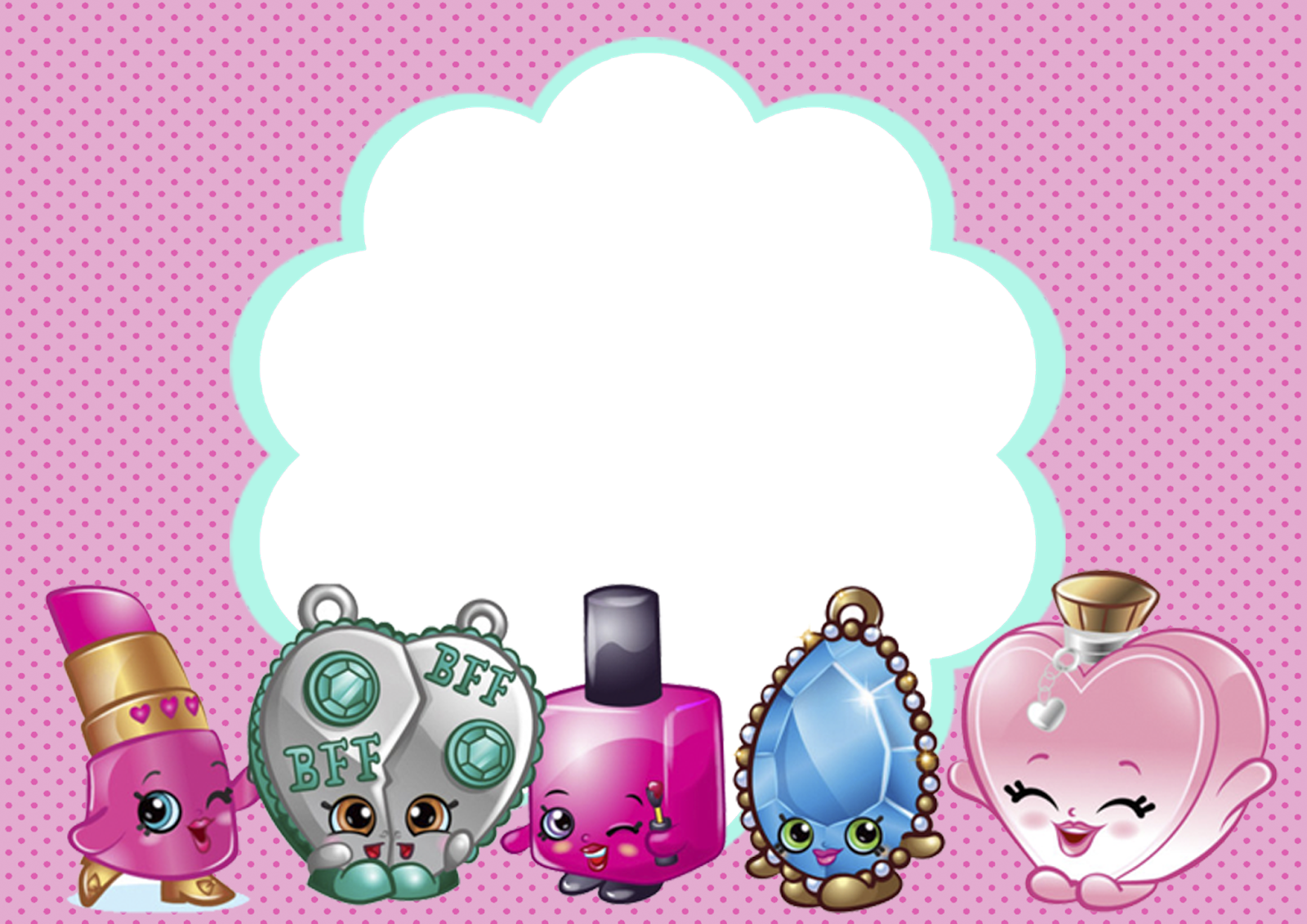 Molduras Dos Shopkins - Moldura Para Perfumes Png (1600x1131), Png Download