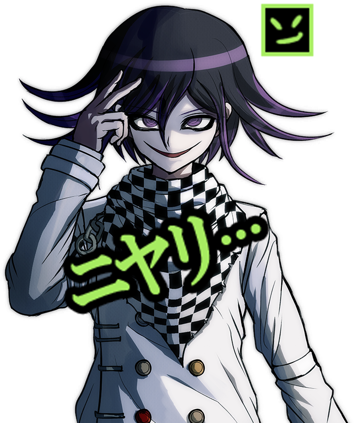 627kib, 699x833, Smirk - Ouma Sprites Ouma Kokichi (699x833), Png Download