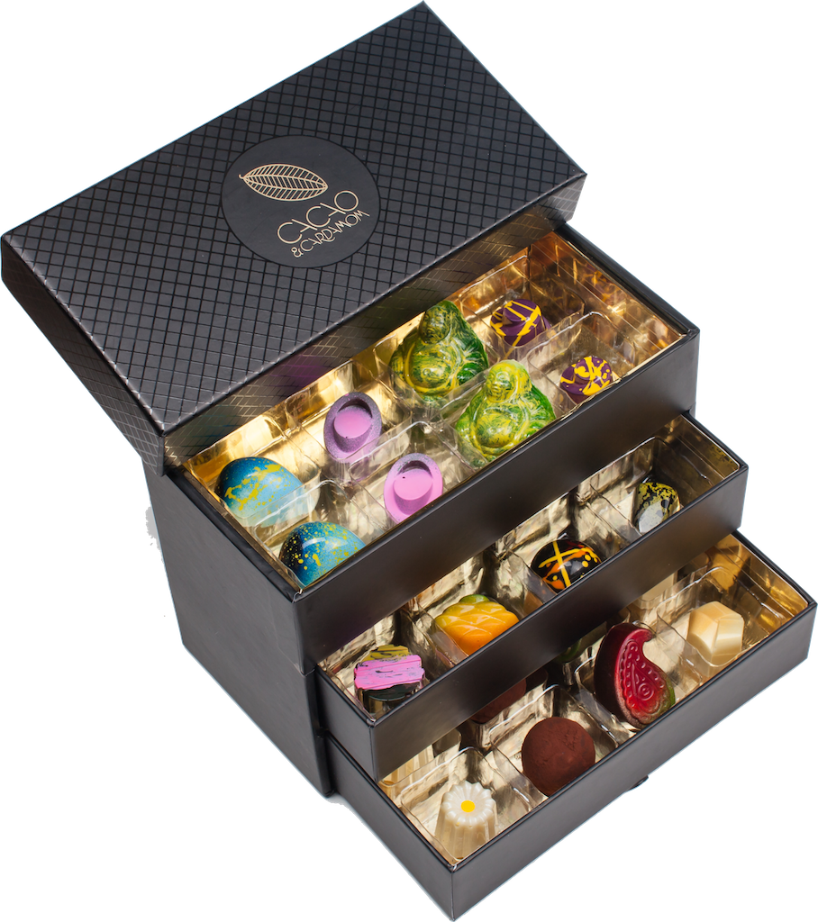 Interesting Shaped Luxury Chocolate Boxes - Best Online Chocolates (908x1024), Png Download