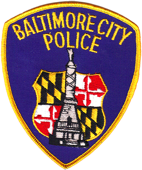 In Rousting Officer Jacqueline Folio, The Baltimore - Baltimore Police Department Badge (540x621), Png Download