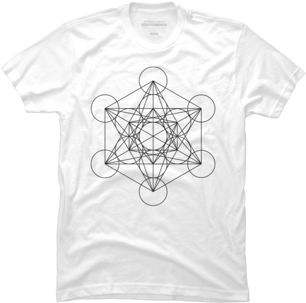 Download Metatron's Cube 25 Tshirt Full Size PNG Image PNGkit