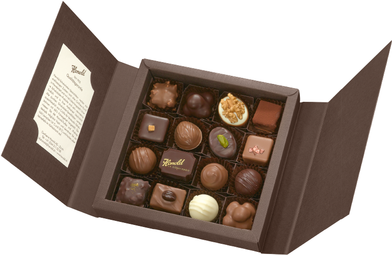 Gift Boxes Containing Four, Nine, 16 Or 25 Pieces - Chocolate Truffle (780x526), Png Download