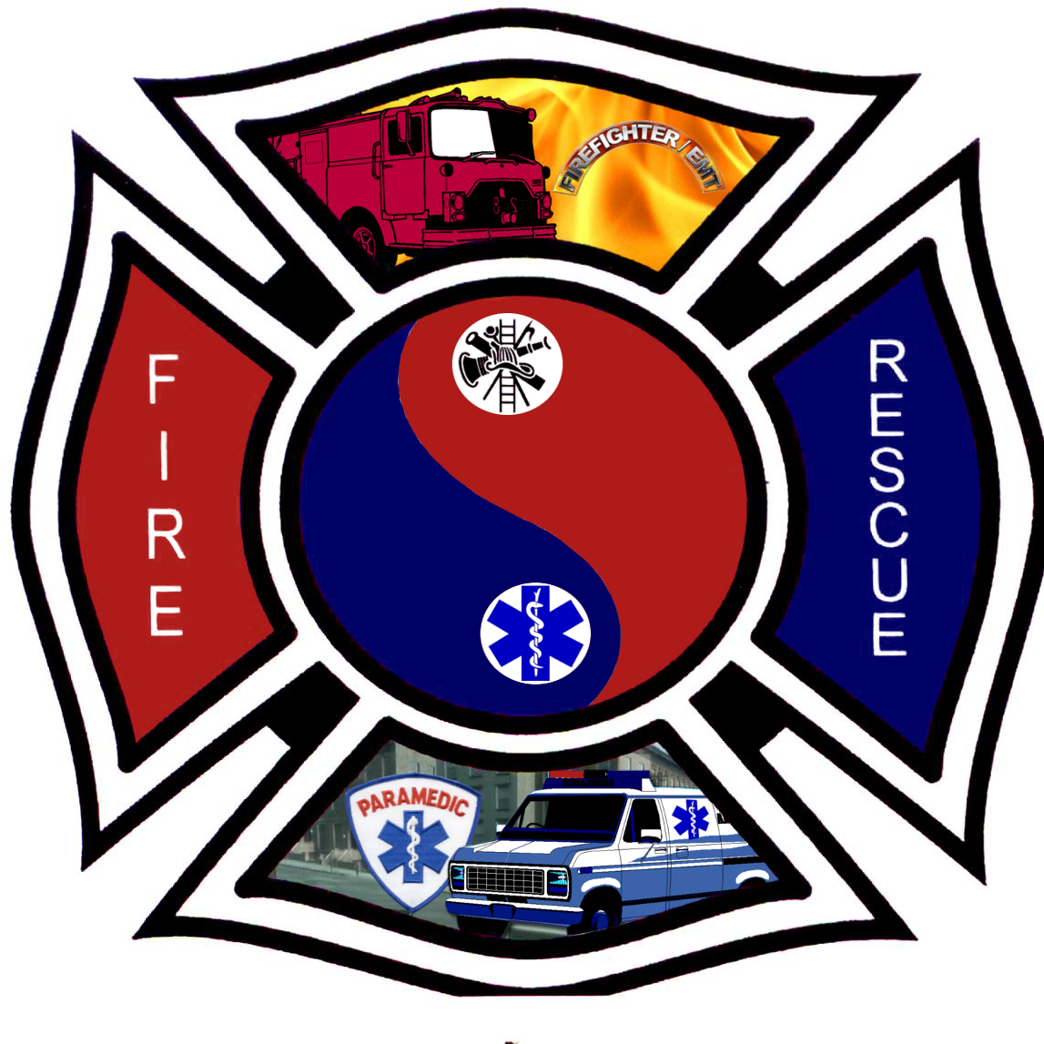 Police - Badge - Clipart - Black - And - White - Redwood City Fire Department Logo (1178x1178), Png Download
