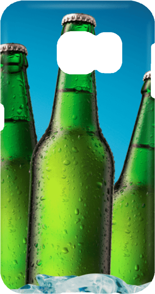 Green Beer Bottle Phone Case - Beer Bottle (1024x1024), Png Download