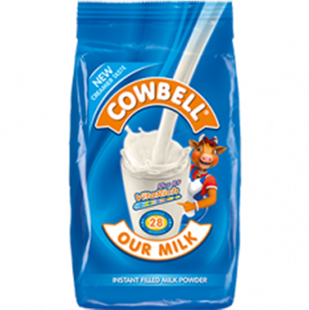 Cowbell Sachet 400g - Cowbell Milk (600x600), Png Download