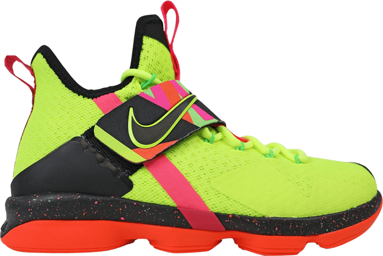 Nike Lebron 14 Gs 'ultimate Warrior' - Running Shoe (750x501), Png Download