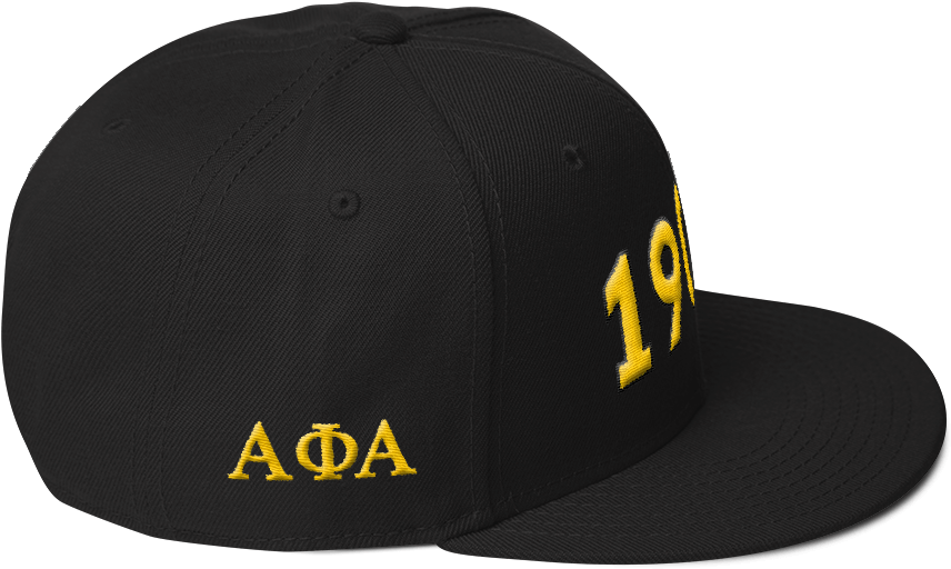 Alpha Phi Alpha 1906 Snapback Hat - Baseball Cap (1000x1000), Png Download
