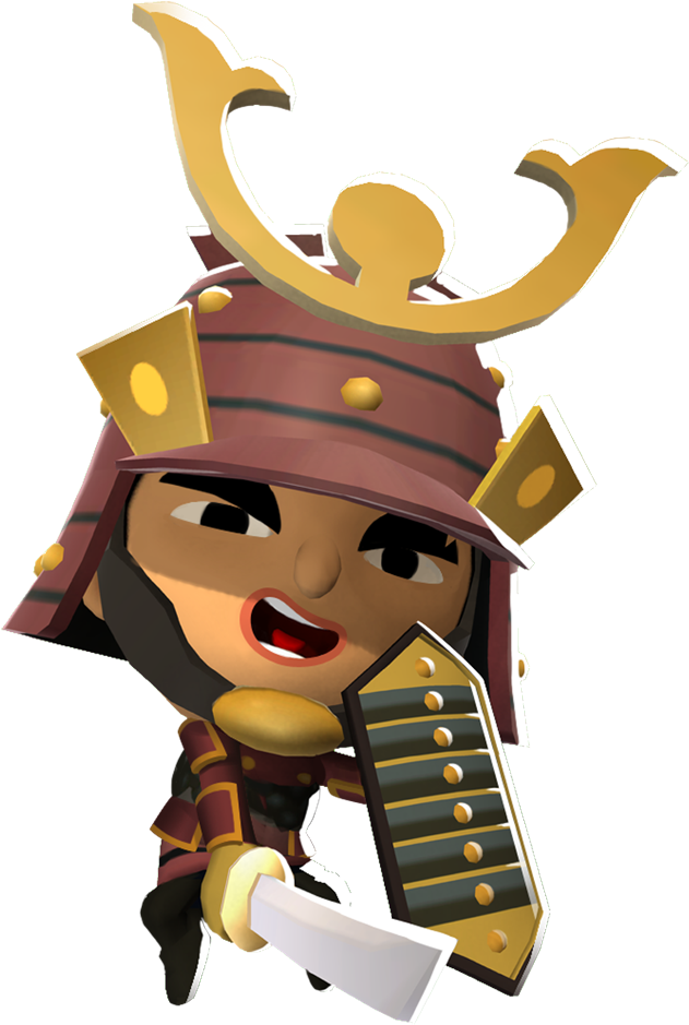 Samurai Clipart Cartman - Cartoon (864x993), Png Download