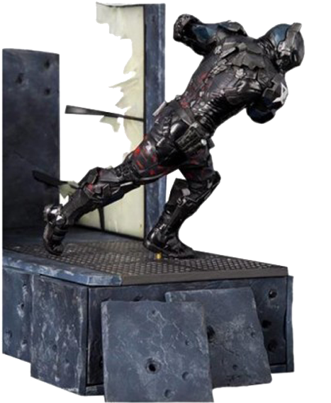 Dc Comics Batman Arkham Knight - Kotobukiya Batman Arkham Knight Artfx+ Statue (600x600), Png Download