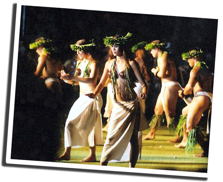 Hula - Painting (800x628), Png Download