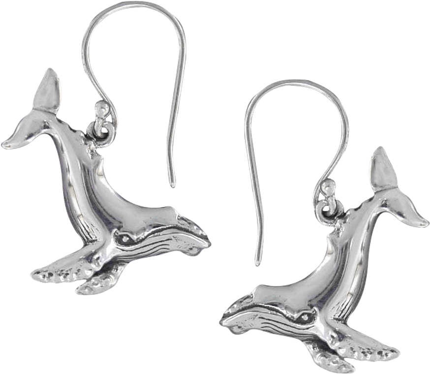 Humpback Whale Earrings Creations, For Beauty, And - Earrings (1000x1000), Png Download