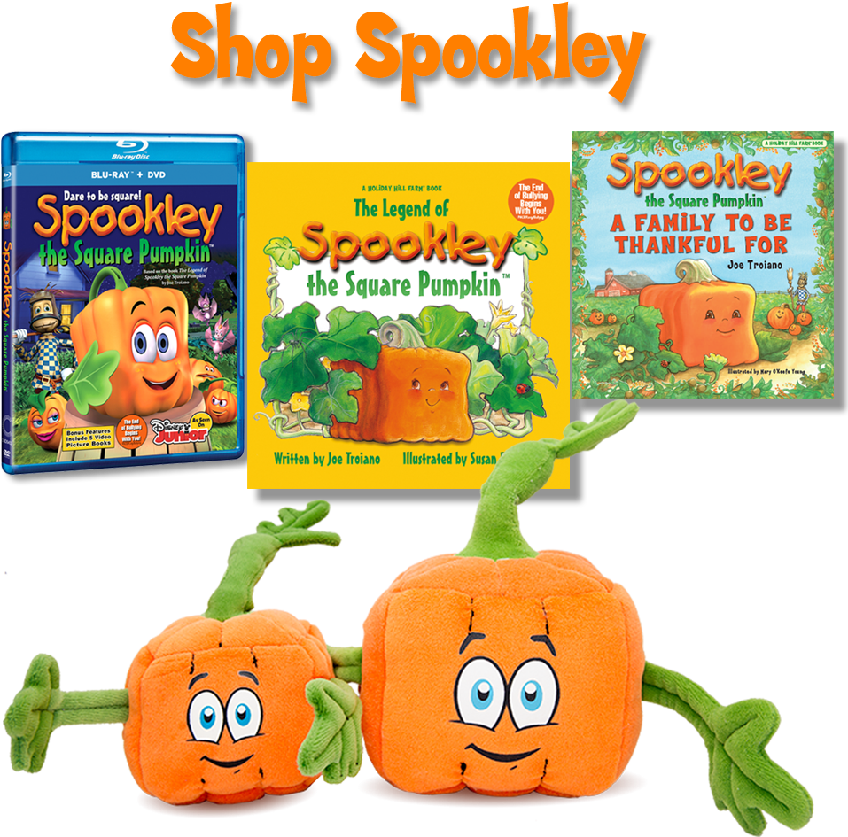 1 - Spookley The Square Pumpkin Book (992x1050), Png Download
