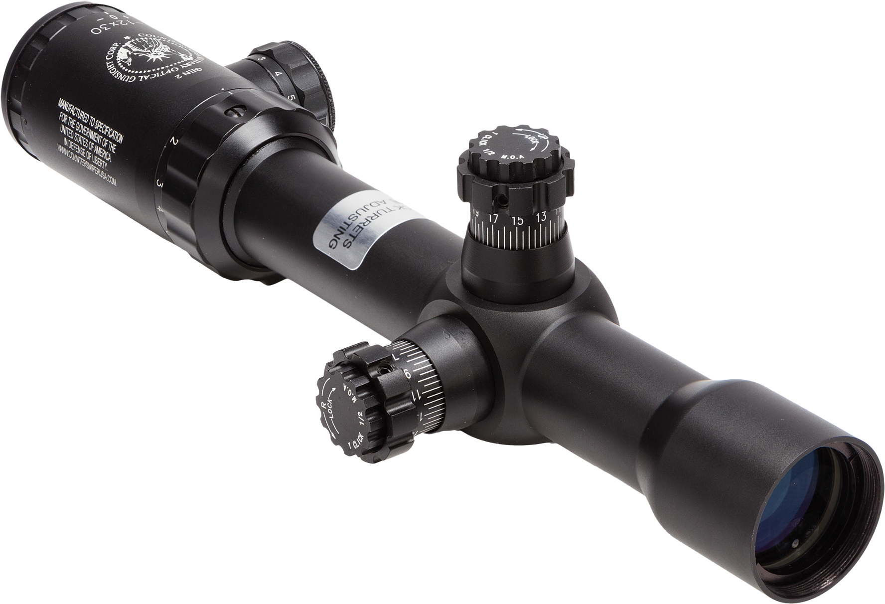 Counter Sniper Doh373 Generation 2 1 30mm Obj - Lens (1800x1235), Png Download