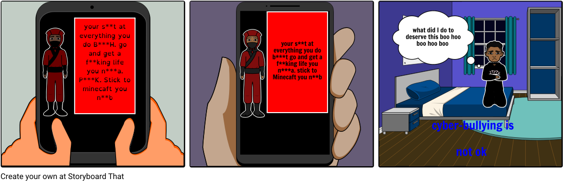 Cyber Bullying - Illustration (1164x385), Png Download