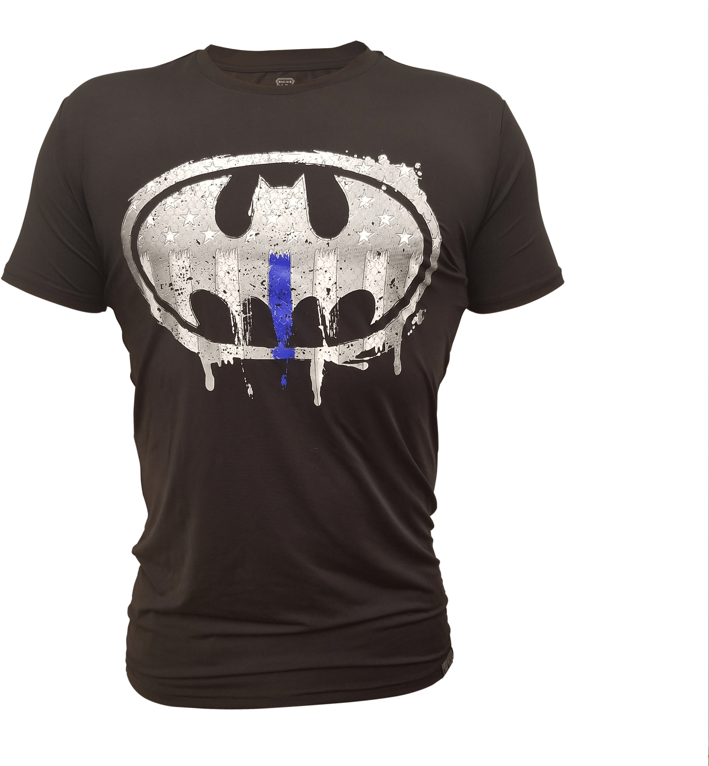 Dark Knight Batman Blue Line - Everlast T Shirt Nz (3024x3024), Png Download