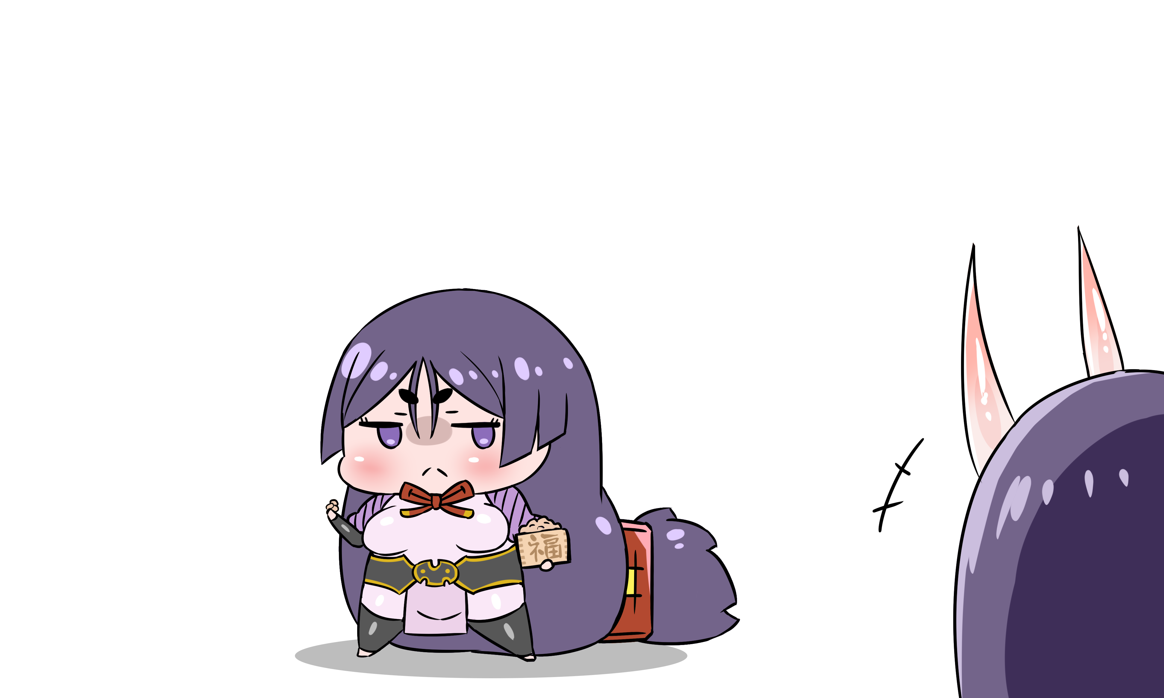 Resized To 21% Of Original - Minamoto No Raikou Meme (3888x2333), Png Download