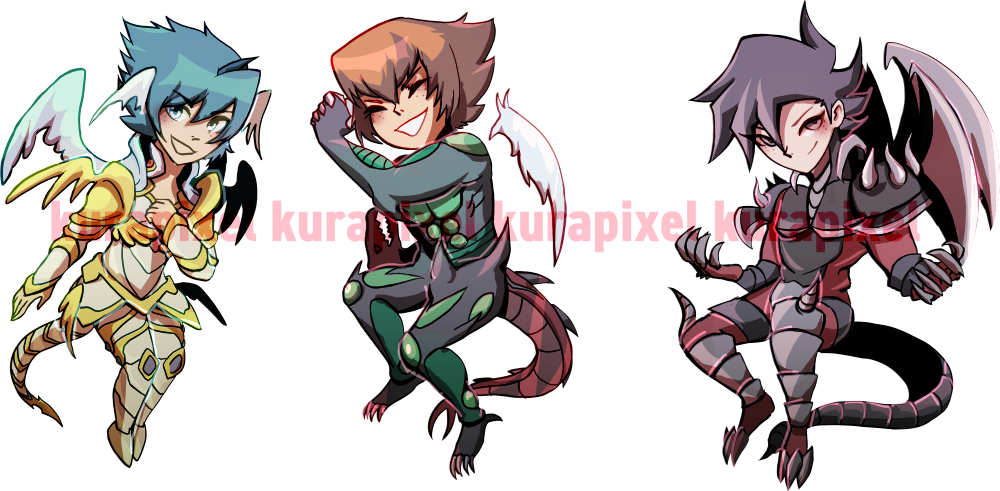 5" Ygo Charms [gx] • Kurapixel • Tictail - Cartoon (1000x491), Png Download