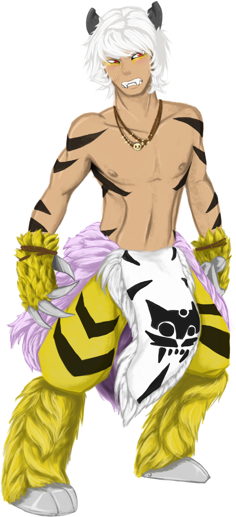 “ My Tribal Raikou Gijinka, Kenai Cuz Yea ” - Illustration (1280x1811), Png Download