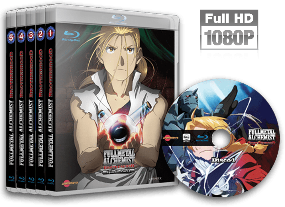 Brotherhood - Box Fullmetal Alchemist Brotherhood (1000x750), Png Download