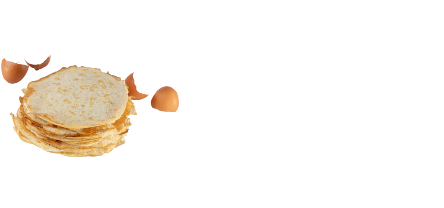 Crepini Egg White Thins - Chả Lụa (1000x510), Png Download