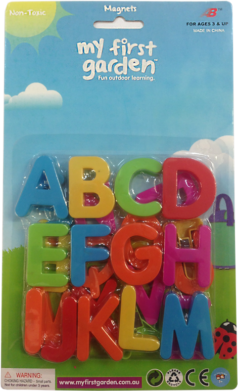 My First Garden 30 X 5 X 25mm Magnets - Educational Toy (800x800), Png Download