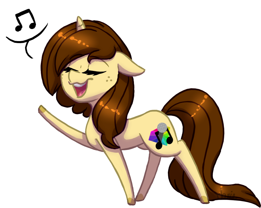 Ghostlymarie, Chibi, Eyes Closed, Music Notes, Oc, - Cartoon (982x829), Png Download