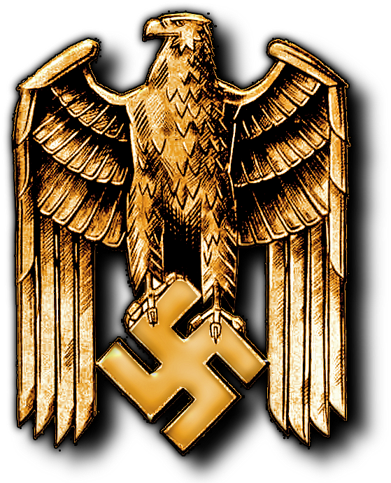 Eagle And Swastika Reichadler Und Hakenkreuz National - Deutsche Soldaten Poster (714x714), Png Download