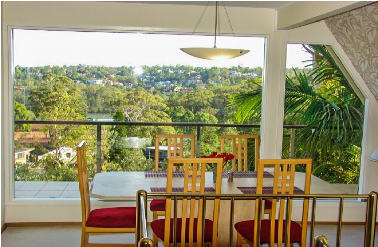 Modern Cliff Top House In Leafy Lugarno Overlooking - Interior Design (800x533), Png Download