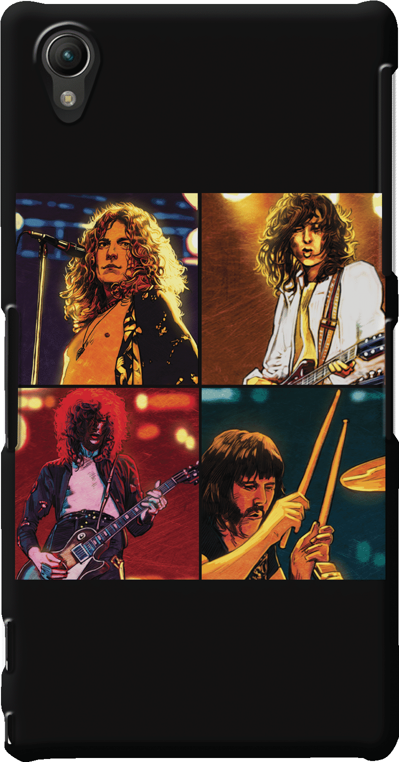Dailyobjects Led Zeppelin Case For Sony Xperia Z1 Buy - Mobile Phone Case (1036x1650), Png Download